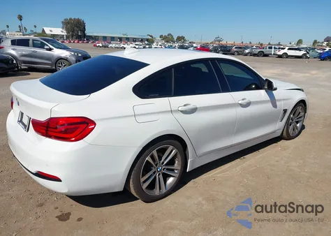 2018 BMW 430I Gran Coupe z USA, uszkodzony, nr VIN WBA4J1C55JBM11375